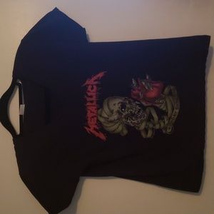 Metallica ladies fit tee shirt